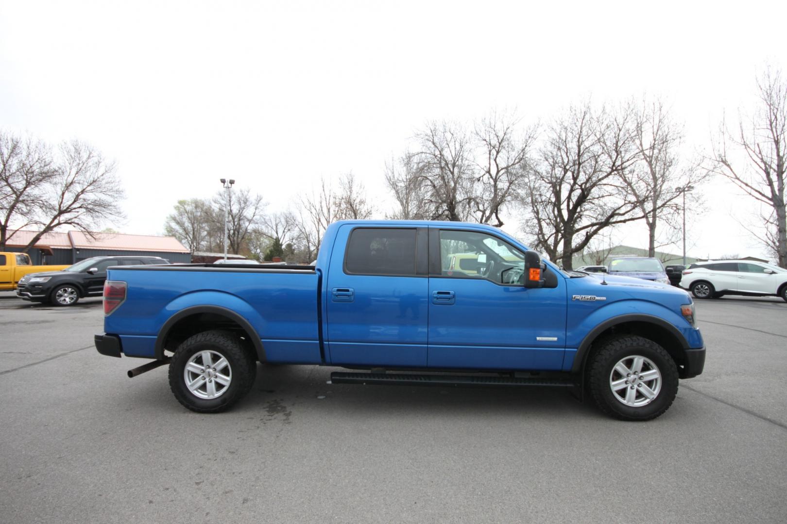 2013 Blue Flame Metallic /Black Leather Ford F-150 FX4 (1FTFW1ETXDF) with an 3.5L Ecoboost V6 engine, Automatic transmission, located at 4562 State Avenue, Billings, MT, 59101, (406) 896-9833, 45.769516, -108.526772 - Photo#8